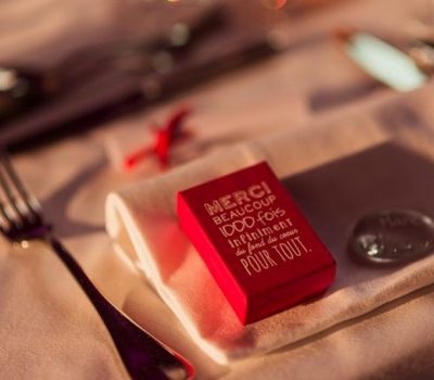 cadeau invités mariage - décoration salle mariage - un point c toi - wedding planner